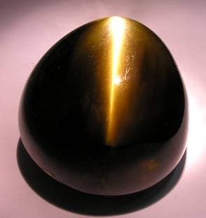 The world’s largest cut cat’s-eye chrysoberyl