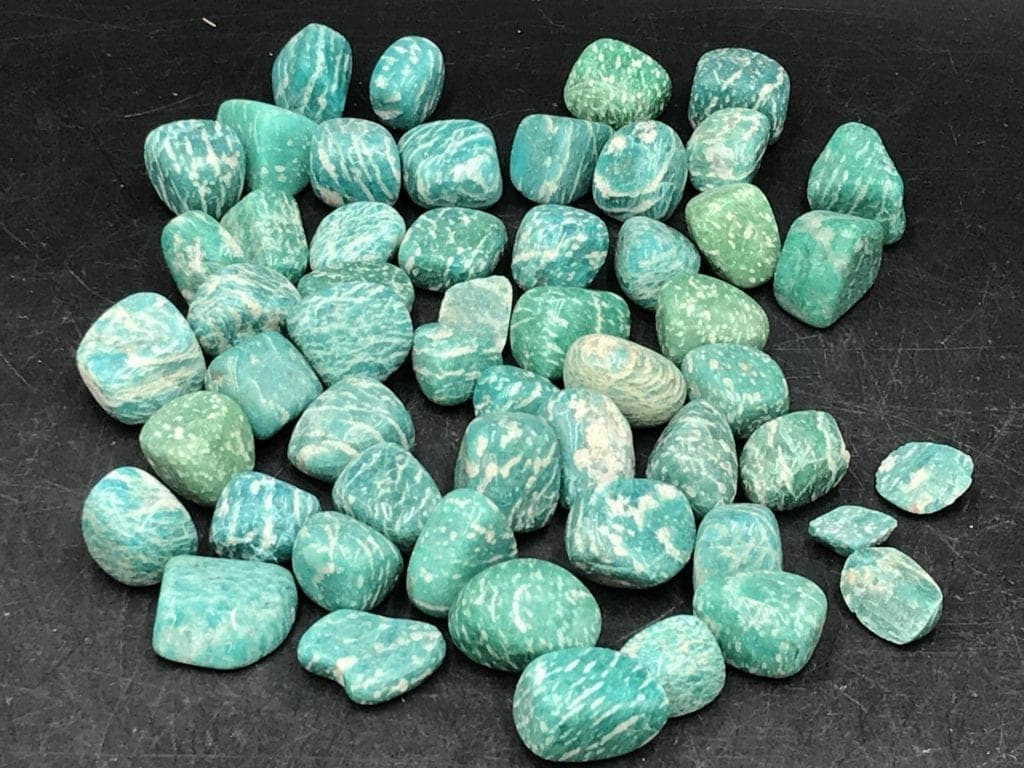 tumbled amazonites