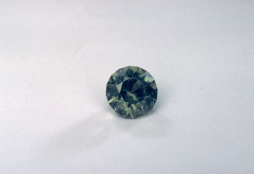 faceted gahnite - Brazil