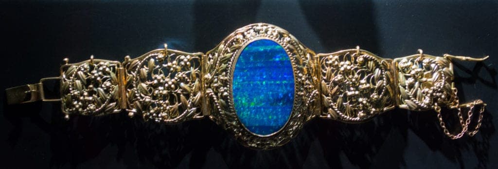 black opal bracelet - opal symbolism