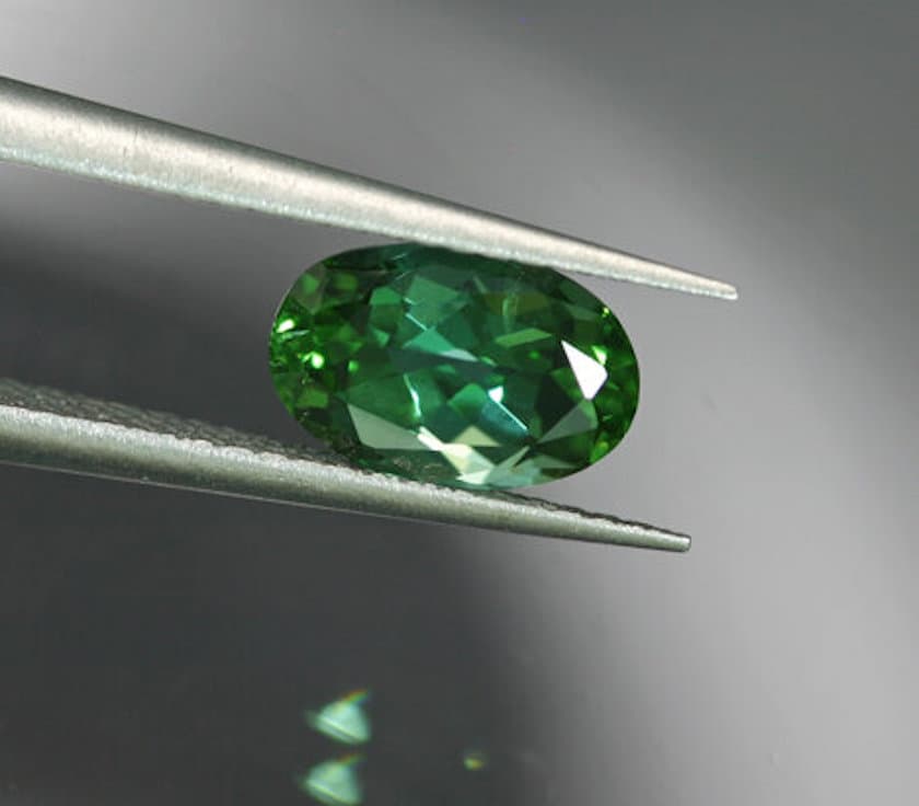 unheated green zoisite - Tanzania