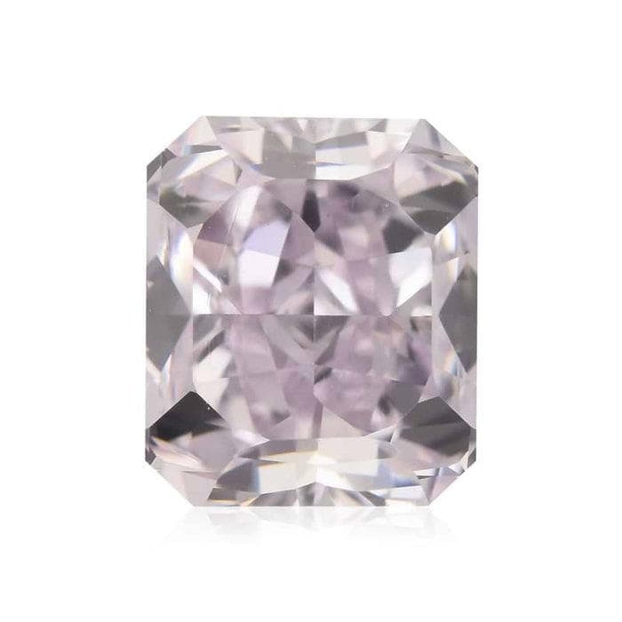 0.57 Purple VVS1 Fancy Color Radiant Diamond Brian Gavin
