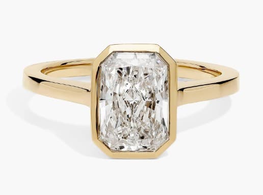 The Best Diamond Color for A Radiant Cut Diamond Ring